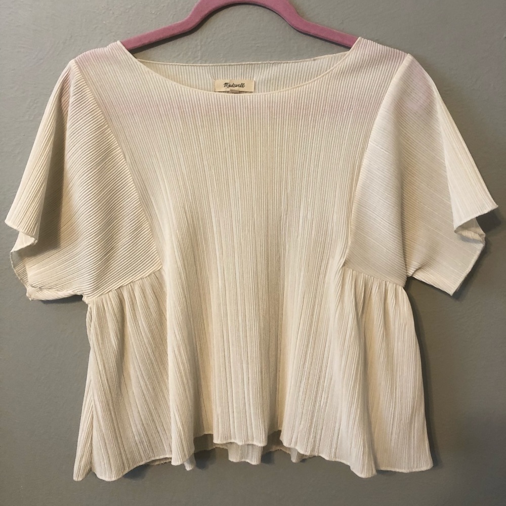 Madewell Cream Top
